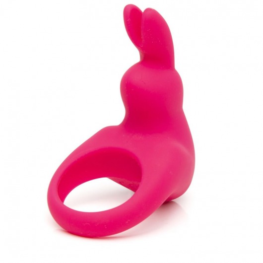 Розовое эрекционное виброкольцо Happy Rabbit Rechargeable Rabbit Cock Ring - Happy Rabbit - в Одинцово купить с доставкой