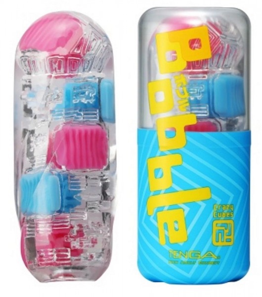 Мастурбатор Tenga Bobble Crazy Cubes - Tenga - в Одинцово купить с доставкой