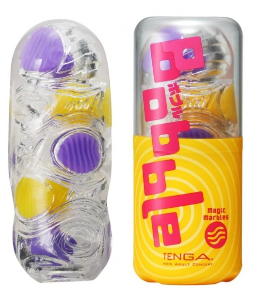 Мастурбатор Tenga Bobble Magic Marbles - Tenga - в Одинцово купить с доставкой