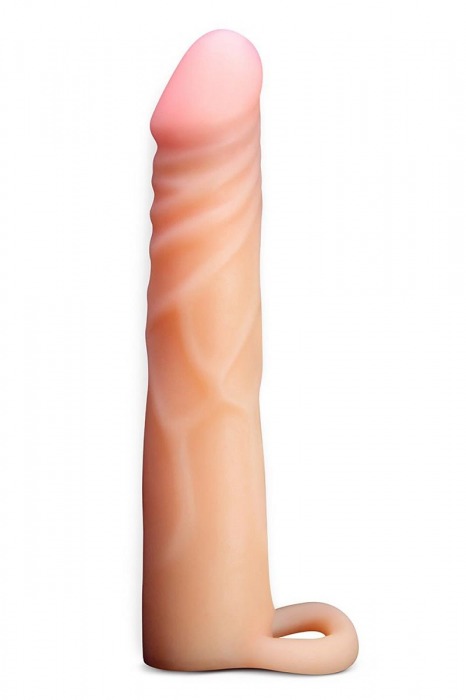 Телесная насадка на пенис Cock Xtender - 17,7 см. - Blush Novelties - в Одинцово купить с доставкой