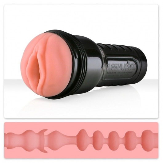 Мастурбатор-вагина Fleshlight - Pink Lady Mini-Lotus - Fleshlight - в Одинцово купить с доставкой