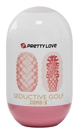 Розовый мастурбатор-яйцо Seductive Golf - Baile - в Одинцово купить с доставкой