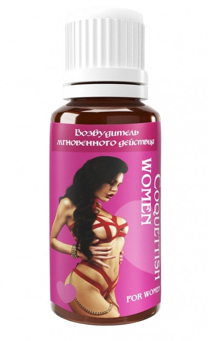 Возбудитель мгновенного действия Coquettish Women - 30 мл. - Миагра - купить с доставкой в Одинцово