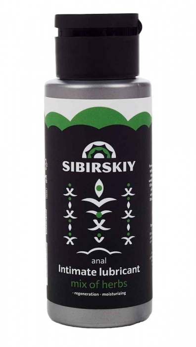 Анальный лубрикант на водной основе SIBIRSKIY с ароматом луговых трав - 100 мл. - Sibirskiy - купить с доставкой в Одинцово