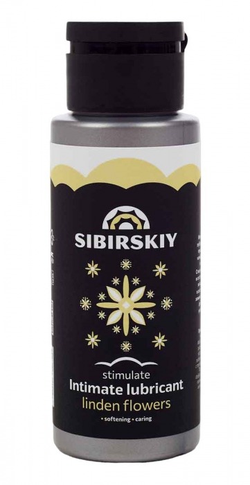 Возбуждающий интимный лубрикант SIBIRSKIY с ароматом цветков липы - 100 мл. - Sibirskiy - купить с доставкой в Одинцово