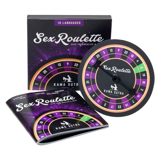 Настольная игра-рулетка Sex Roulette Kamasutra - Tease&Please - купить с доставкой в Одинцово