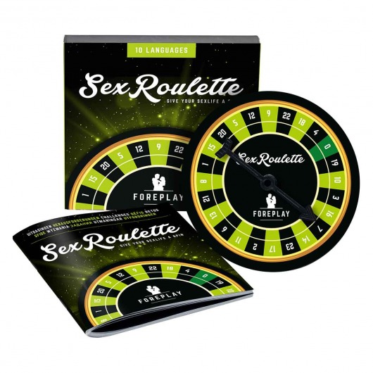 Настольная игра-рулетка Sex Roulette Foreplay - Tease&Please - купить с доставкой в Одинцово