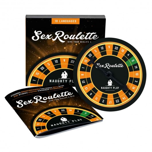 Настольная игра-рулетка Sex Roulette Naughty Play - Tease&Please - купить с доставкой в Одинцово