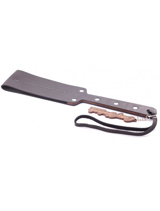 Гладкий мягкий удлиненный пэддл с заклепками - 32 см. - Crazy Handmade - купить с доставкой в Одинцово