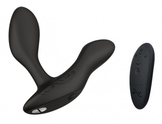 Черный анальный вибратор We-Vibe Vector+ - We-vibe - в Одинцово купить с доставкой