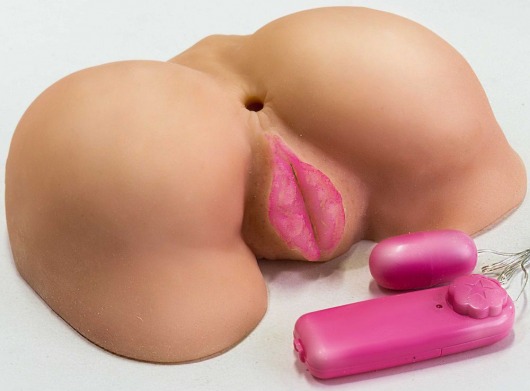 Вибровагина с двумя отверстиями и с выносным пультом - LOVETOY (А-Полимер) - в Одинцово купить с доставкой