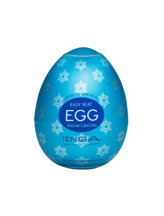 Мастурбатор-яйцо Snow Crystal - Tenga - в Одинцово купить с доставкой