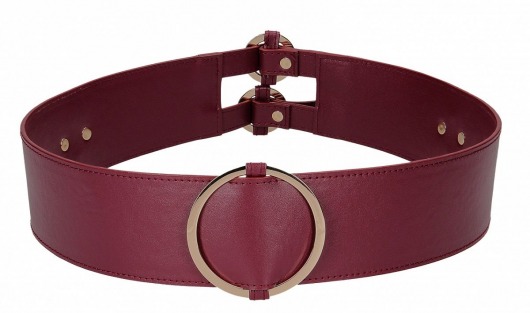 Бордовый ремень Halo Waist Belt - размер L-XL - Shots Media BV - купить с доставкой в Одинцово