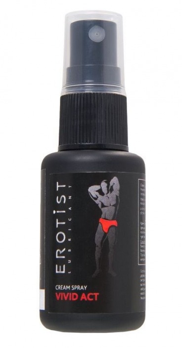 Возбуждающий крем-спрей для мужчин Erotist Vivid Act - 30 мл. - Erotist Lubricants - купить с доставкой в Одинцово