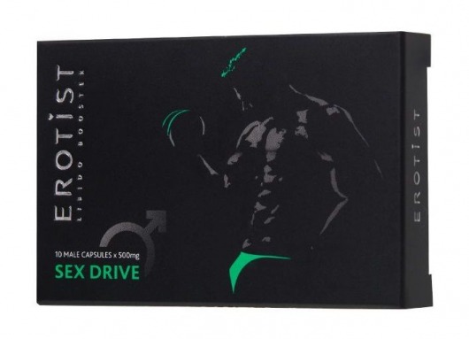 Капсулы для мужчин для повышения либидо Erotist SEX DRIVE - 10 капсул (500 мг.) - Erotist Libido Booster - купить с доставкой в Одинцово
