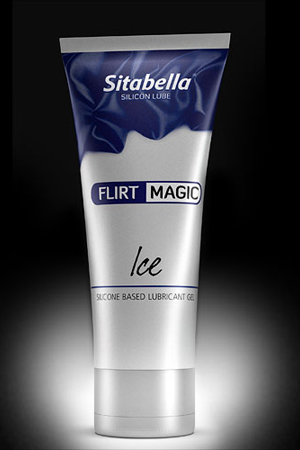 Силиконовая гель-смазка FLIRT MAGIC Ice с лёгким пролонгирующим эффектом - 75 мл. - Sitabella - купить с доставкой в Одинцово