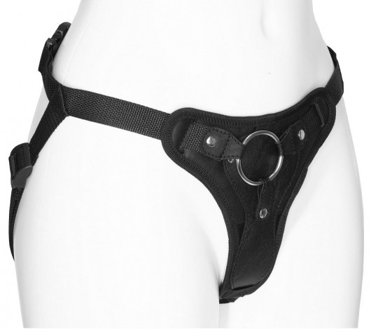 Женские трусики для фиксации насадки кольцом с внутренней насадкой - LOVETOY (А-Полимер) - купить с доставкой в Одинцово