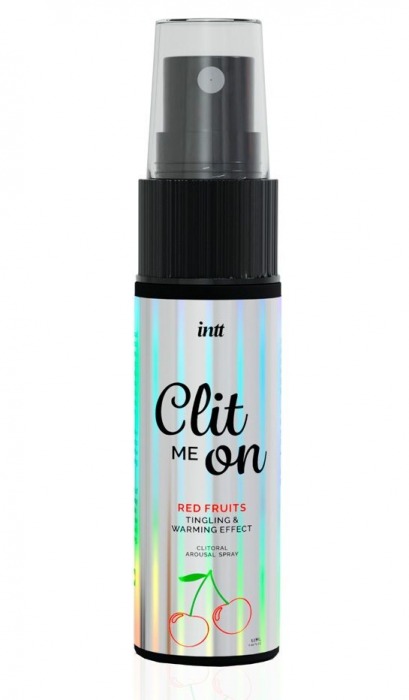 Клиторальный возбуждающий спрей Clit Me On Red Fruits - 12 мл. - INTT - купить с доставкой в Одинцово
