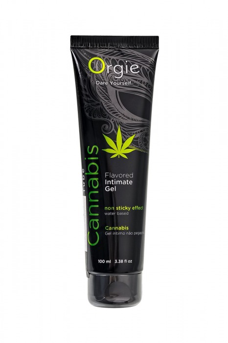 Интимный гель на водной основе ORGIE Lube Tube Cannabis - 100 мл. - ORGIE - купить с доставкой в Одинцово