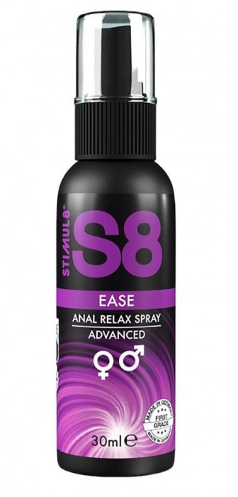 Расслабляющий анальный спрей S8 Ease Anal Relax Spray - 30 мл. - Stimul8 - купить с доставкой в Одинцово