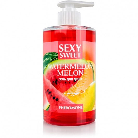 Гель для душа Sexy Sweet Watermelon Melon с ароматом арбуза, дыни и феромонами - 430 мл. -  - Магазин феромонов в Одинцово