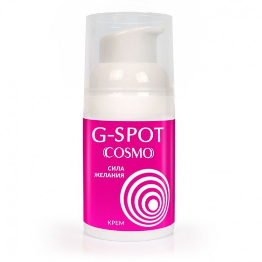 Стимулирующий интимный крем для женщин Cosmo G-spot - 28 гр. - Биоритм - купить с доставкой в Одинцово