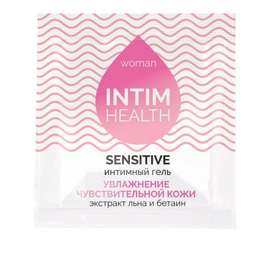 Саше интимного геля на водной основе Intim Health Sensitive - 3 гр. - Биоритм - купить с доставкой в Одинцово