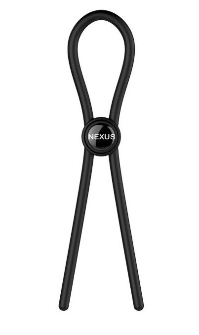 Черное эрекционное лассо Nexus Forge Single - Nexus Range - в Одинцово купить с доставкой