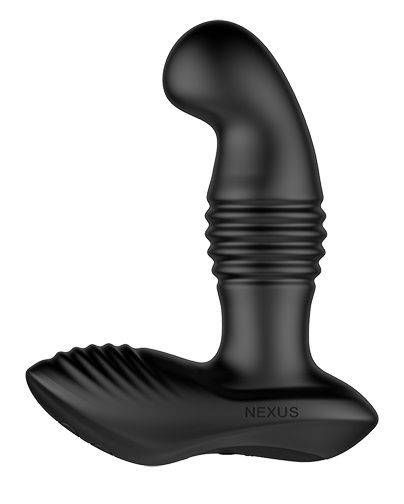 Черный массажер простаты Nexus Thrust с возвратно-поступательными движениями - 13,8 см. - Nexus Range - в Одинцово купить с доставкой