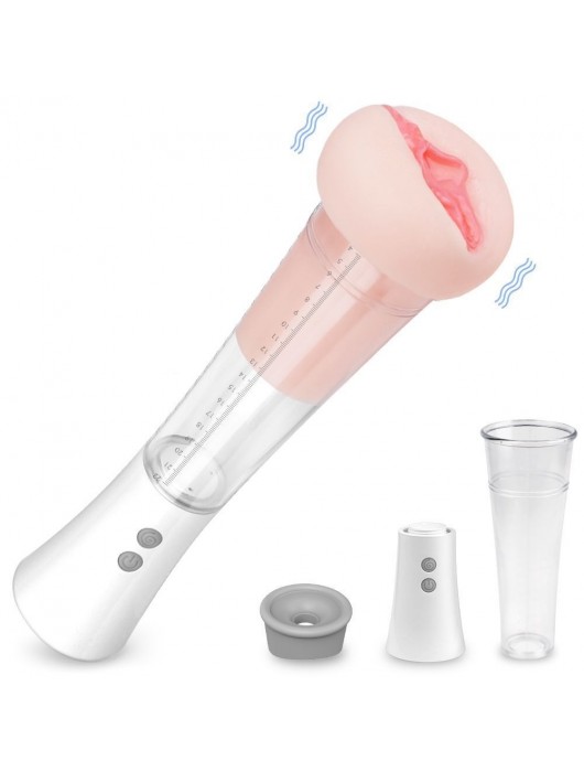 Автоматическая вакуумная помпа с реалистичной мягкой вставкой Max Kit - S-HANDE - в Одинцово купить с доставкой