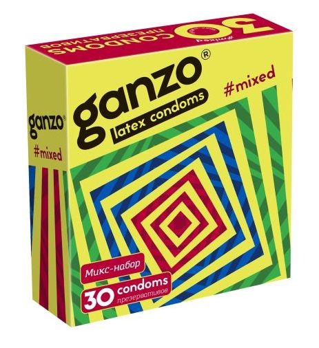 Микс-набор из 30 презервативов Ganzo Mixed - Ganzo - купить с доставкой в Одинцово