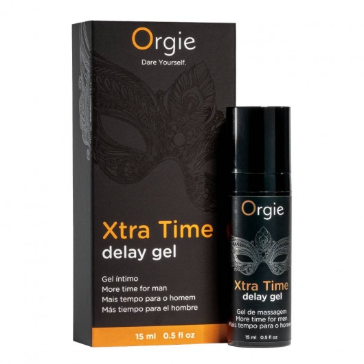 Продлевающий гель Orgie Xtra Time Delay Gel - 15 мл. - ORGIE - купить с доставкой в Одинцово