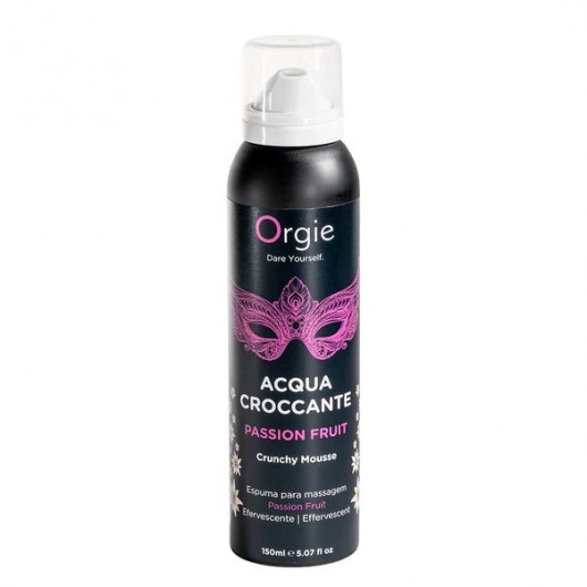 Хрустящая пенка для массажа Acqua Croccante Passion Fruit - 150 мл. - ORGIE - купить с доставкой в Одинцово