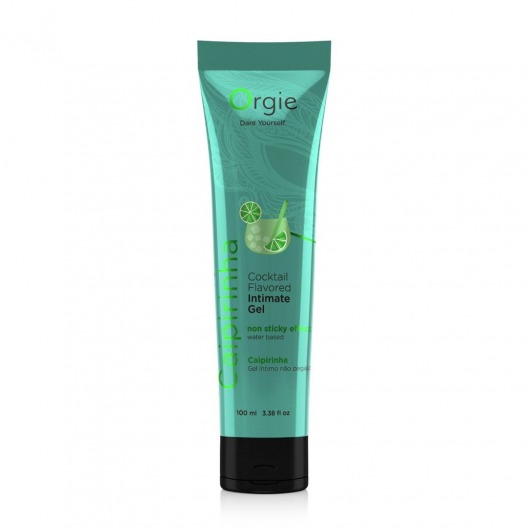 Съедобный интимный гель Orgie Lube Tube Cocktail Caipirinha - 100 мл. - ORGIE - купить с доставкой в Одинцово