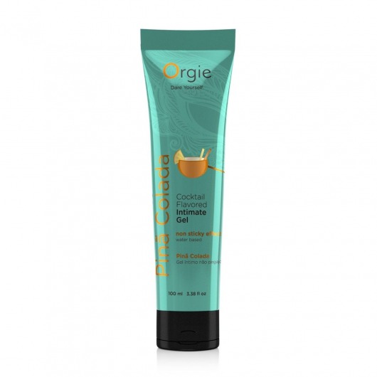 Съедобный интимный гель Orgie Lube Tube Cocktail Pina Colada - 100 мл. - ORGIE - купить с доставкой в Одинцово