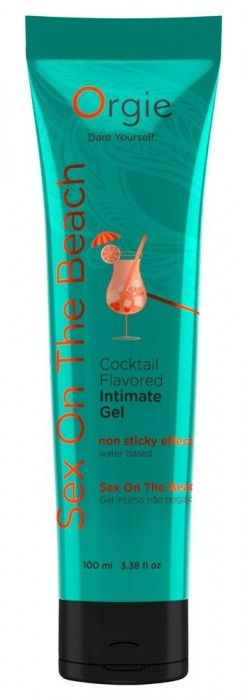 Съедобный интимный гель Orgie Lube Tube Cocktail Sex On The Beach - 100 мл. - ORGIE - купить с доставкой в Одинцово