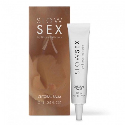Бальзам для клитора Slow Sex Clitoral Balm - 10 мл. - Bijoux Indiscrets - купить с доставкой в Одинцово