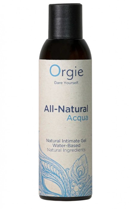 Интимный гель на водной основе Orgie All-Natural Acqua - 150 мл. - ORGIE - купить с доставкой в Одинцово