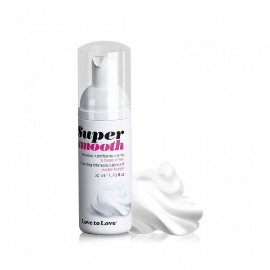 Лубрикант нежнейшая пенка Super Smooth Foaming Intime Lubricant - 50 мл. - Love to Love - купить с доставкой в Одинцово