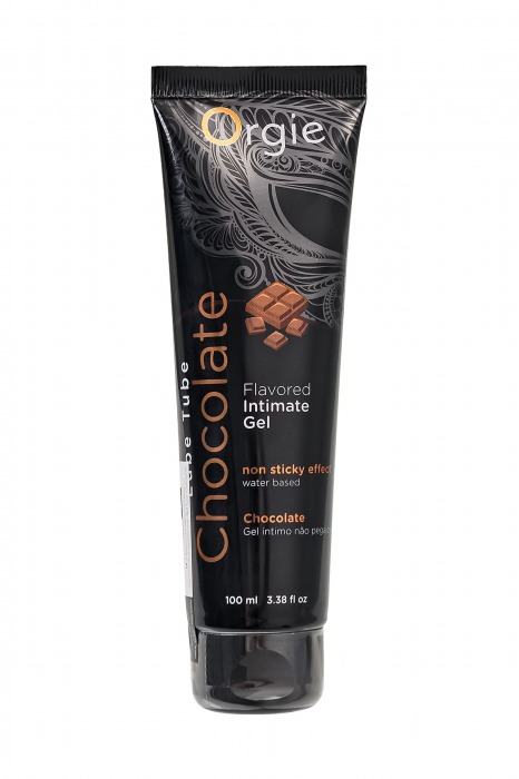 Интимный гель на водной основе Lube Tube Chocolate с шоколадным вкусом - 100 мл. - ORGIE - купить с доставкой в Одинцово