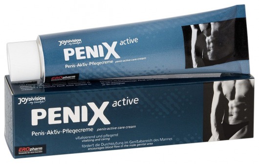 Возбуждающий крем для мужчин PeniX active - 75 мл. - Joy Division - купить с доставкой в Одинцово