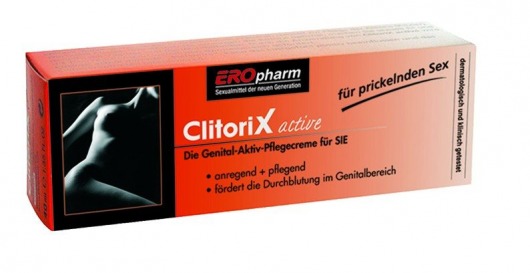 Возбуждающий крем для женщин ClitoriX active - 40 мл. - Joy Division - купить с доставкой в Одинцово