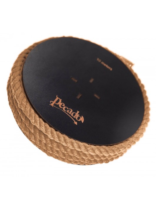 Джутовая веревка для шибари на катушке - 10 м. - Pecado - купить с доставкой в Одинцово