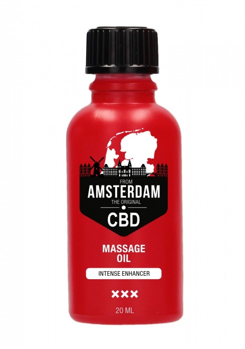 Стимулирующее масло Intense CBD from Amsterdam - 20 мл. - Shots Media BV - купить с доставкой в Одинцово