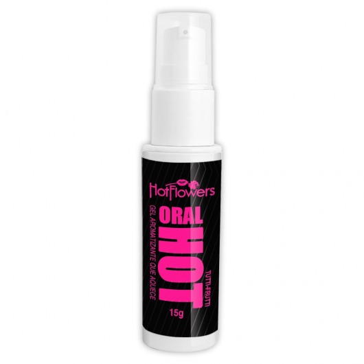 Гель для оральных ласк Oral Hot с согревающим эффектом - 15 гр. - HotFlowers - купить с доставкой в Одинцово