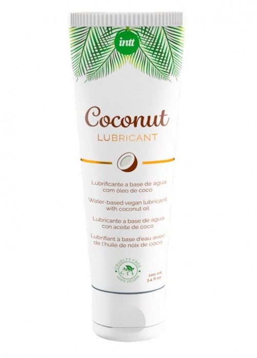 Веганская смазка на водной основе Coconut Lubricant - 100 мл. - INTT - купить с доставкой в Одинцово