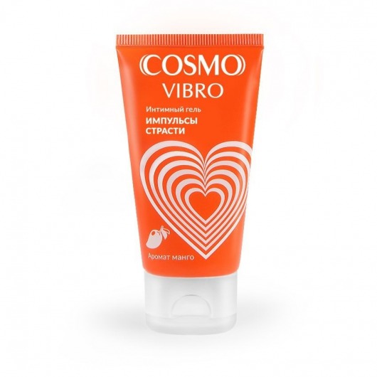 Возбуждающий интимный гель Cosmo Vibro с ароматом манго - 50 гр. - Биоритм - купить с доставкой в Одинцово