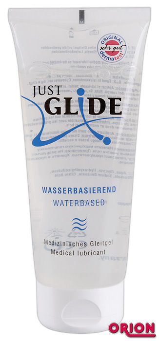 Вагинальная смазка на водной основе JUSTGLIDE - 200 мл. - Orion - купить с доставкой в Одинцово