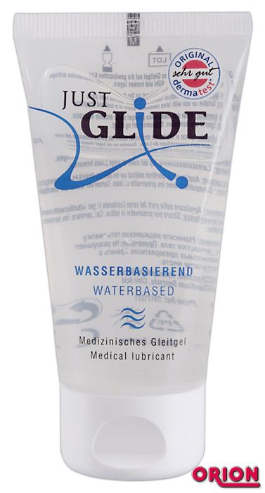 Вагинальная смазка на водной основе JUSTGLIDE - 50 мл. - Orion - купить с доставкой в Одинцово