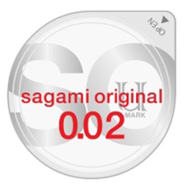 Ультратонкий презерватив Sagami Original - 1 шт. - Sagami - купить с доставкой в Одинцово